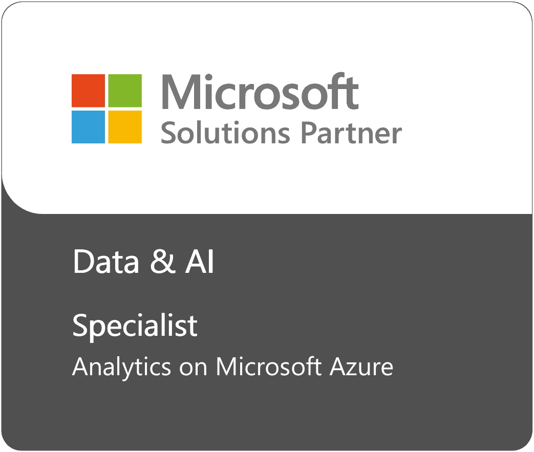 Microsoft Solutions Partner, Data & AI, Specialist: Analytics on Microsoft Azure